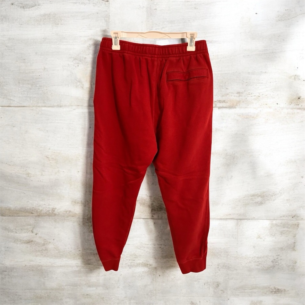 Nike burgundy jogger sweats size large - Picture 2 of 6